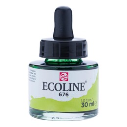 Talens Ecoline Sıvı Suluboya 30 ml. 676 Grass Green - Talens