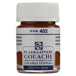 Talens Guaj Boya 402 Deep Brown - Talens