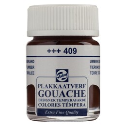 Talens Guaj Boya 409 Burnt Umber - Talens