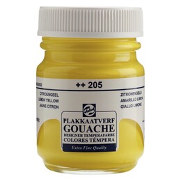 Talens Guaj Boya 50 ml. 205 Lemon Yellow (Primary) - Talens
