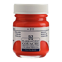 Talens Guaj Boya 50 ml. 311 Vermillion - Talens