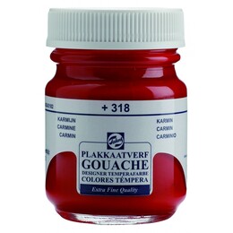 Talens Guaj Boya 50 ml. 318 Carmine - Talens
