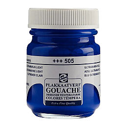 Talens Guaj Boya 50 ml. 505 Ultramarine Light - 1