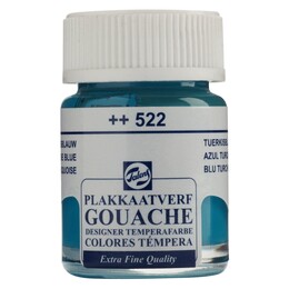 Talens Guaj Boya 522 Turquoise Blue - Talens