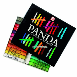 Talens Panda Yağlı Pastel Boya Seti 24 Renk - Talens