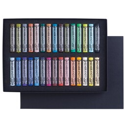 Talens Rembrandt Soft Pastel Boya Seti 30 Renk Tam Boy Manzara - 2