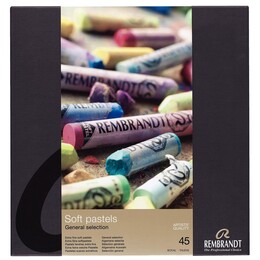 Talens Rembrandt Soft Pastel Boya Seti 45 Renk Tam Boy - 1