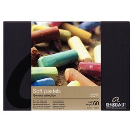 Talens Rembrandt Soft Pastel Boya Seti 60 Renk Yarım Boy - 1