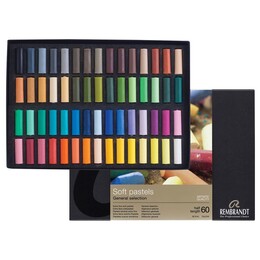 Talens Rembrandt Soft Pastel Boya Seti 60 Renk Yarım Boy - 2