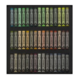 Talens Rembrandt Soft Pastel Boya Seti 90 Renk Tam Boy Manzara - 3