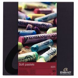 Talens Rembrandt Soft Pastel Boya Seti 90 Renk Tam Boy Portre - 1