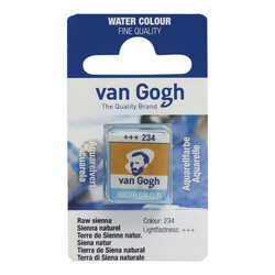 Talens Van Gogh 1/2 Tablet Sulu Boya 234 Raw Sienna - Talens