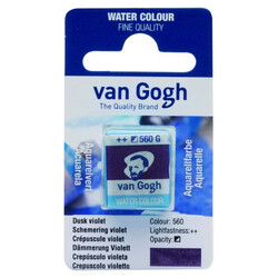 Talens Van Gogh 1/2 Tablet Sulu Boya 560 Dusk Violet - Talens