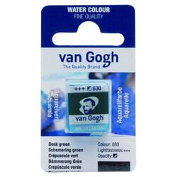 Talens Van Gogh 1/2 Tablet Sulu Boya 630 Dusk Green - Talens