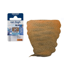 Talens Van Gogh 1/2 Tablet Sulu Boya 811 Bronze - Talens