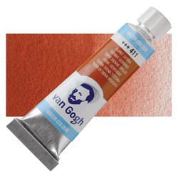 Talens Van Gogh 10 ml. Tüp Sulu Boya 411 Burnt Sienna - Talens