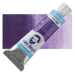Talens Van Gogh 10 ml. Tüp Sulu Boya 568 Permanent Blue Violet - Talens