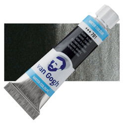 Talens Van Gogh 10 ml. Tüp Sulu Boya 701 Ivory Black - Talens