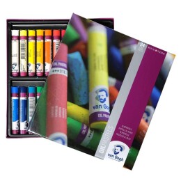 Talens Van Gogh Oil Pastels Yağlı Pastel Boya Seti 24 Renk - Talens