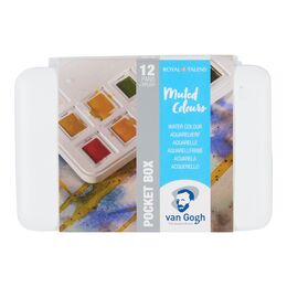 Talens Van Gogh Tablet Sulu Boya Seti 12 Renk Muted Colours - 1