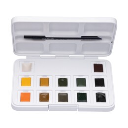 Talens Van Gogh Tablet Sulu Boya Seti 12 Renk Shades Of Nature - 2