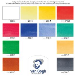 Talens Van Gogh Tüp Sulu Boya Seti 12 Renk x 10 ml. Ahşap Kutu - 2