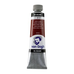 Talens Van Gogh Yağlı Boya 40 ml. 411 Burnt Sienna - Talens