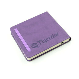Tigertint Sketchbook Sert Kapak Eskiz Çizim Defteri 140 gr. 12x12 cm. 80 yp. MOR - 3