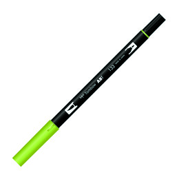 Tombow Dual Brush Pen Grafik Çizim Kalemi 133 Chartreuse - Tombow