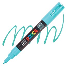 Uni Posca PC-1M Boyama Markörü 0.7 mm. AQUA GREEN - Uni