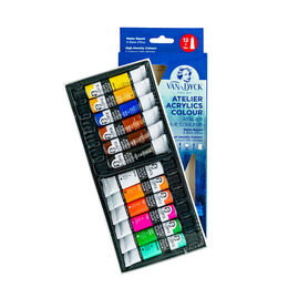 Van Dyck Atelier Akrilik Boya Seti 12 Renk x 12 ml. - Van Dyck