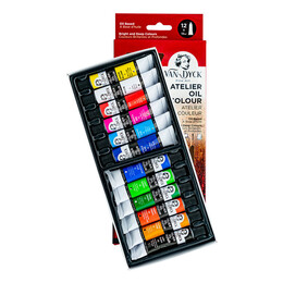 Van Dyck Atelier Yağlı Boya Seti 12 Renk x 12 ml. - Van Dyck