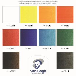 Van Gogh Basic Box Ahşap Çantalı Yağlı Boya Seti - 3