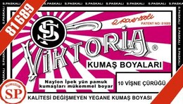 Viktoria Toz Kumaş Boyası 10 VİŞNE ÇÜRÜĞÜ - Viktoria