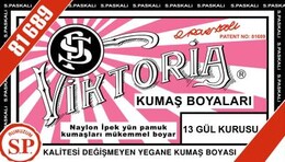 Viktoria Toz Kumaş Boyası 13 GÜL KURUSU - Viktoria