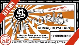 Viktoria Toz Kumaş Boyası 16 TÜTÜN RENGİ - Viktoria