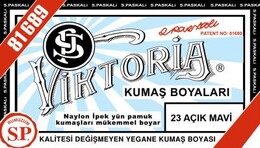 Viktoria Toz Kumaş Boyası 23 AÇIK MAVİ - Viktoria