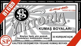 Viktoria Toz Kumaş Boyası 33 KURŞUNİ AÇIK - Viktoria