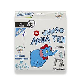 Vincent Aqua Pen Jumbo Keçeli Kalem 10 Renk (72008) - 1