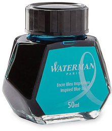 Waterman Dolma Kalem Mürekkebi 50 ml. DENİZ MAVİSİ - Waterman
