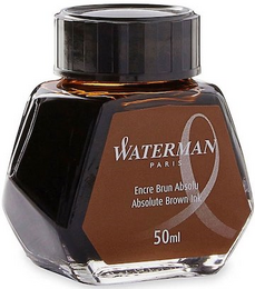 Waterman Dolma Kalem Mürekkebi 50 ml. KAHVE - Waterman