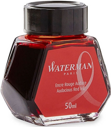 Waterman Dolma Kalem Mürekkebi 50 ml. KIRMIZI - Waterman