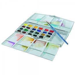 Winsor & Newton Cotman Tablet Sulu Boya Seti 24 Renk - 3