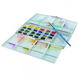 Winsor & Newton Cotman Tablet Sulu Boya Seti 24 Renk - 3