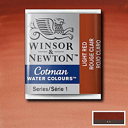 Winsor & Newton Cotman Yarım Tablet Sulu Boya 362 Light Red - Winsor & Newton
