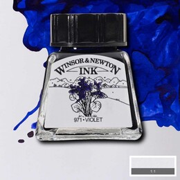 Winsor & Newton Drawing Ink Çizim Mürekkebi 14 ml. 688 Violet - Winsor & Newton
