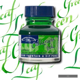 Winsor & Newton Kaligrafi Mürekkebi 30 ml. 294 LEAF GREEN - Winsor & Newton