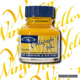 Winsor & Newton Kaligrafi Mürekkebi 30 ml. 730 WINSOR YELLOW - Winsor & Newton