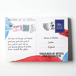 Winsor & Newton Poscard Watercolour Pad Suluboya Kartpostal Blok 300 gr. A6 15 yaprak - Winsor & Newton