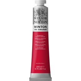 Winsor & Newton Winton Yağlı Boya 200 ml. 1 Permanent Alizarin Crimson - Winsor & Newton